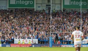 Saints set to ban fans responsible after 'flares' incident at Warrington