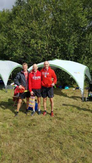 Top two Striders in Dream Trail race