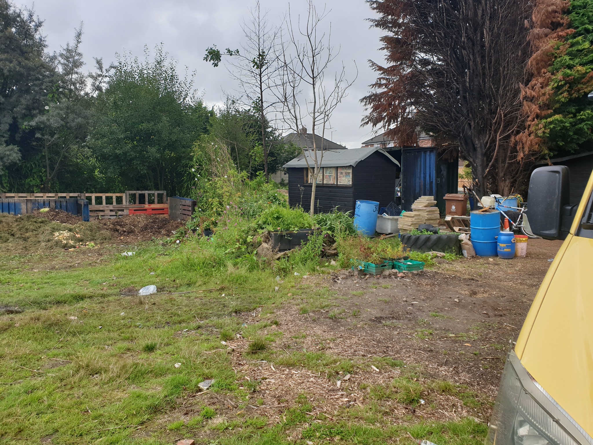 Sexton Avenue Community Allotments was hit by an arson in April Pic: St Helens Police