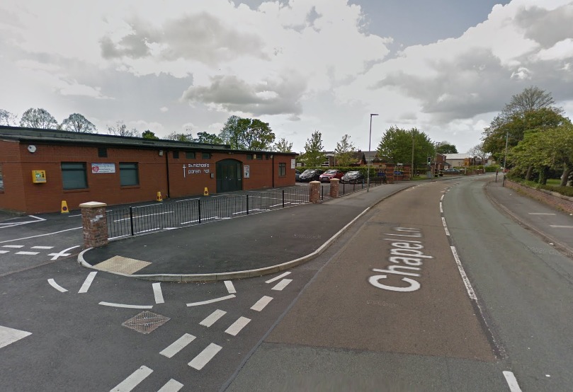 The plans sought to locate the mast opposite St Michaels Parish Hall (Image: Google Maps)