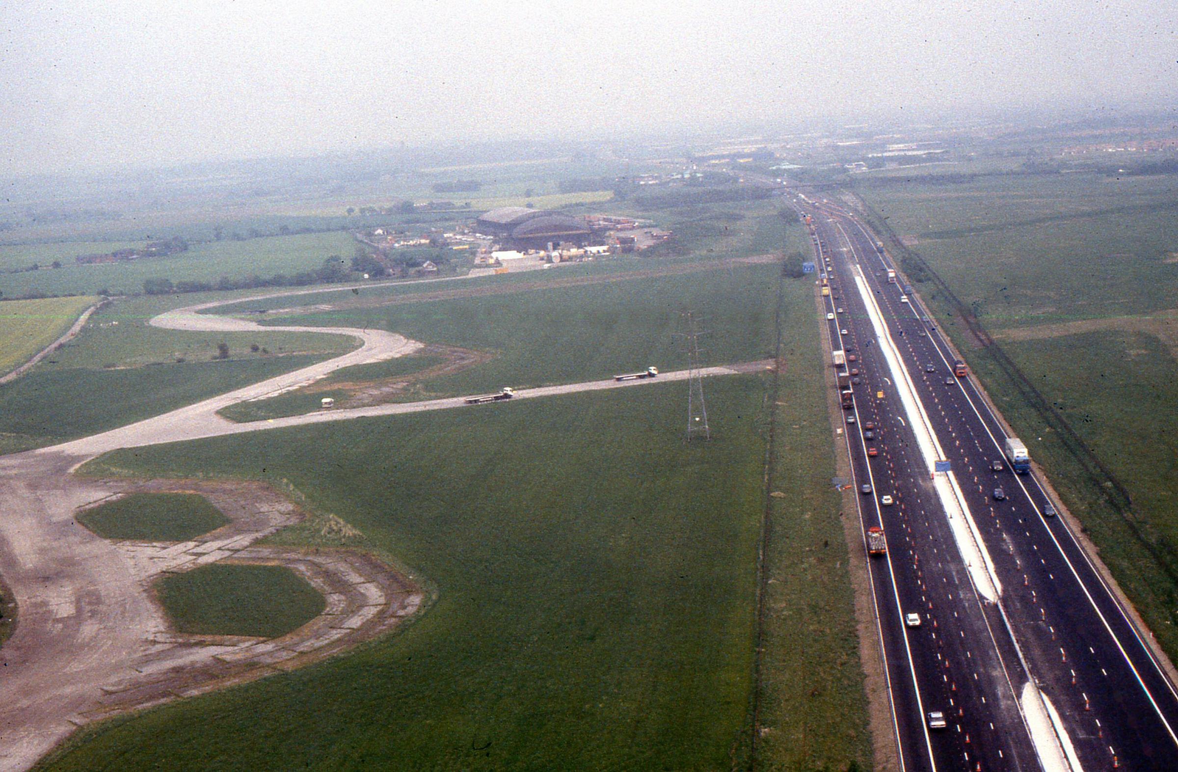 RAF Burtonwood from above