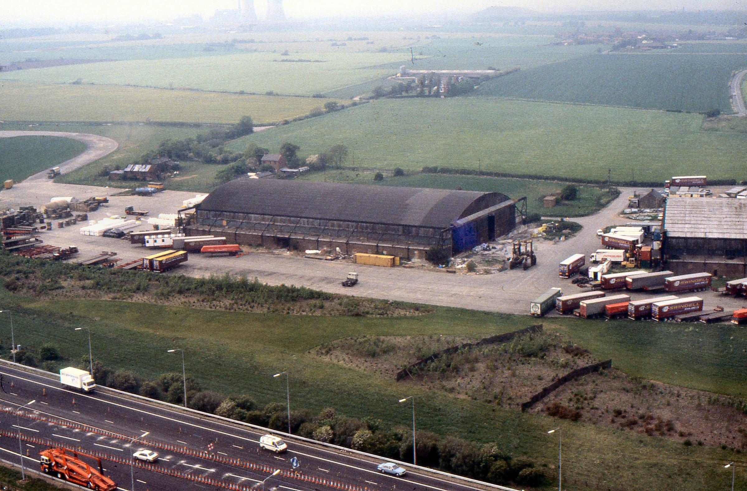 RAF Burtonwood from above