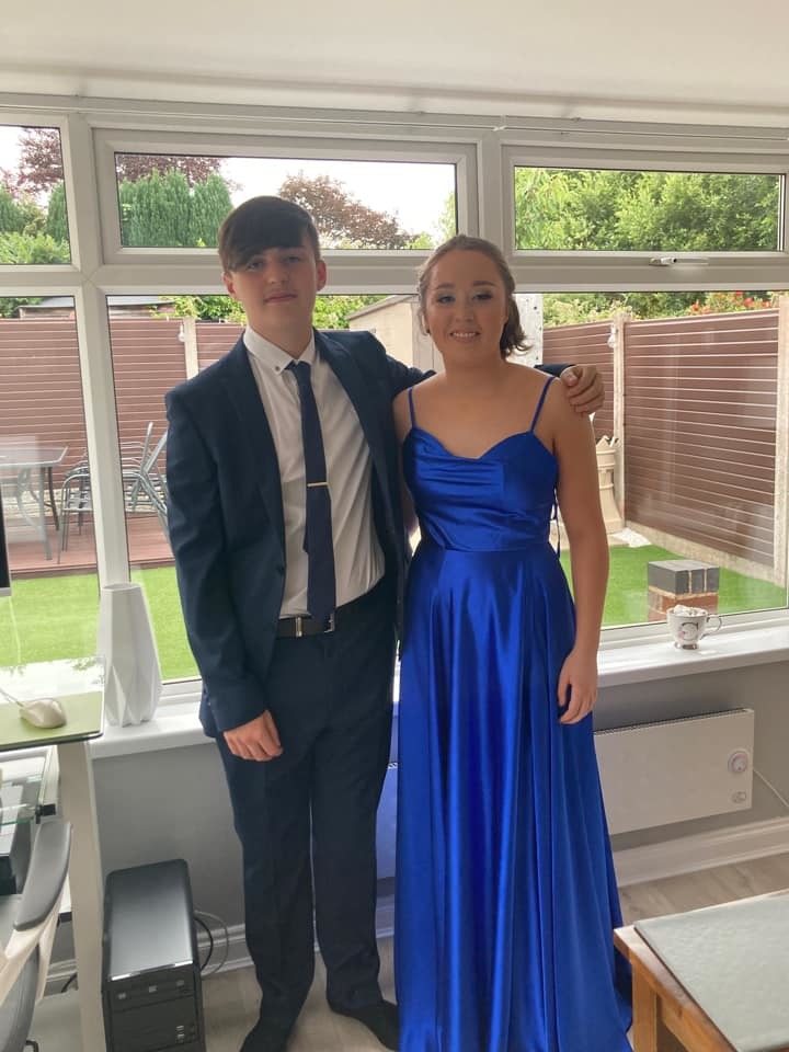 Ethan Hughes and Mollie Bligh, Outwood Academy Haydock