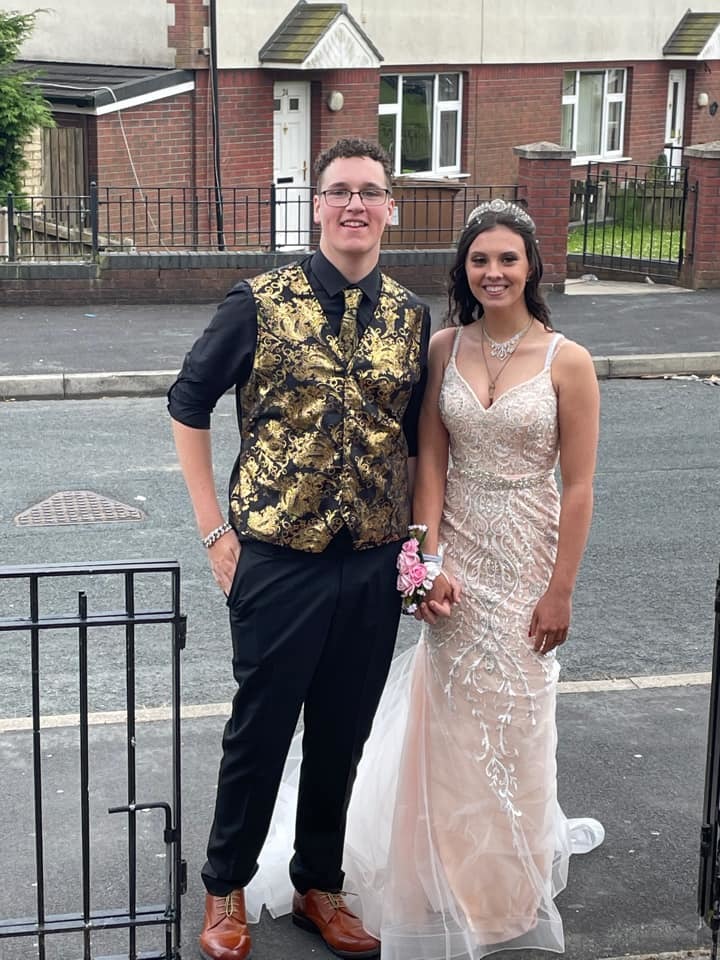 Kelly Boyle and John James Lucas, Upholland