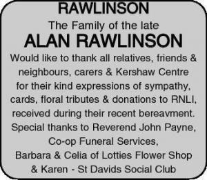 RAWLINSON ALAN RNLI