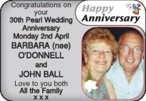 BARBARA DONNELL JOHN BALL