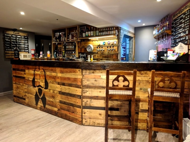 The new bar at The Bard in Prescot