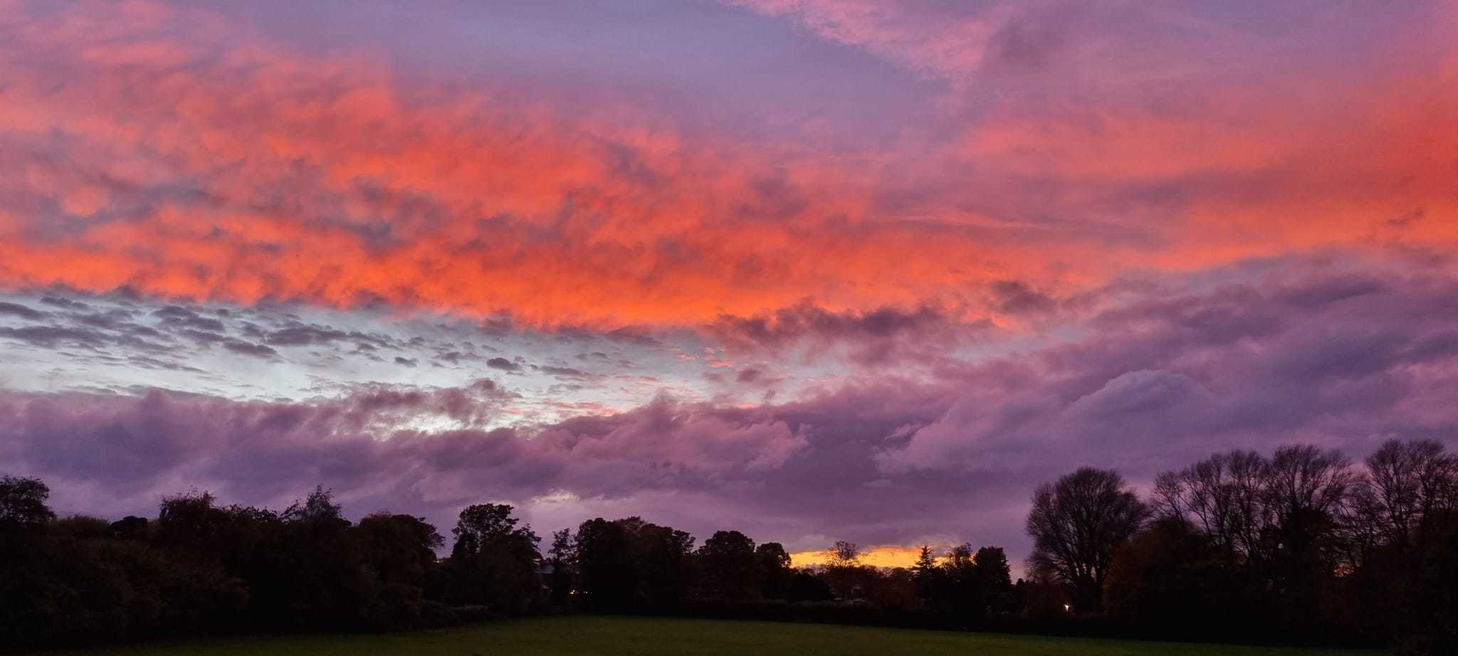 Eccleston sunset by Mike Horton