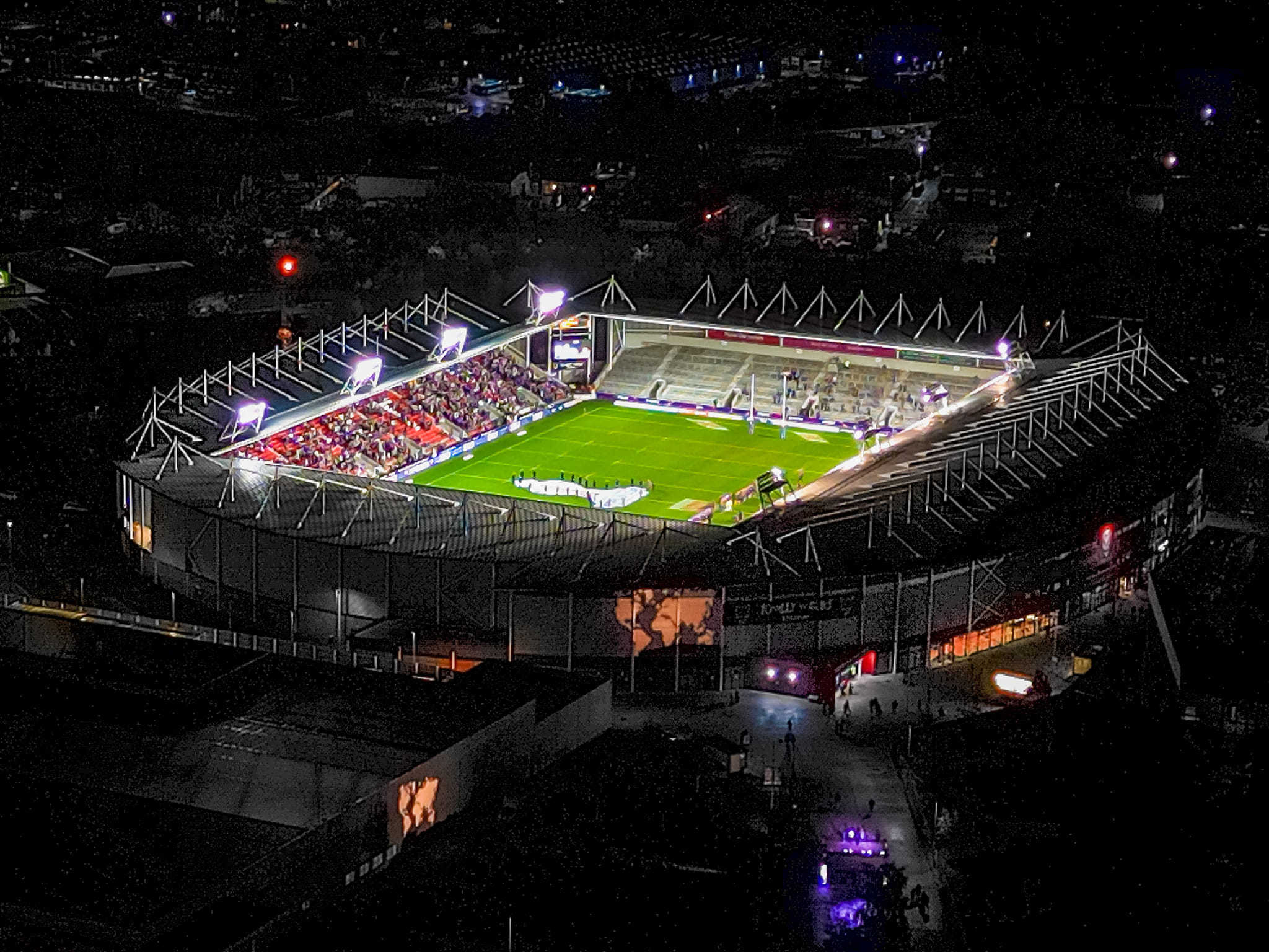 The Totally Wicked Stadium from above by David Hill