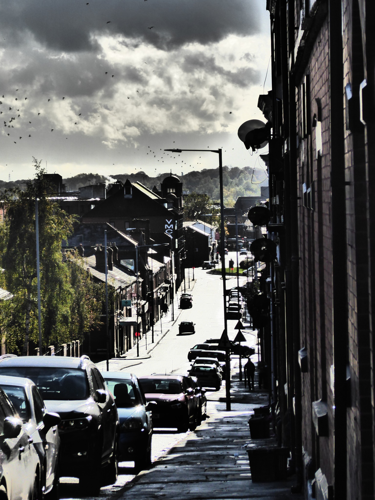 North Road after the rain by Sue Atherton