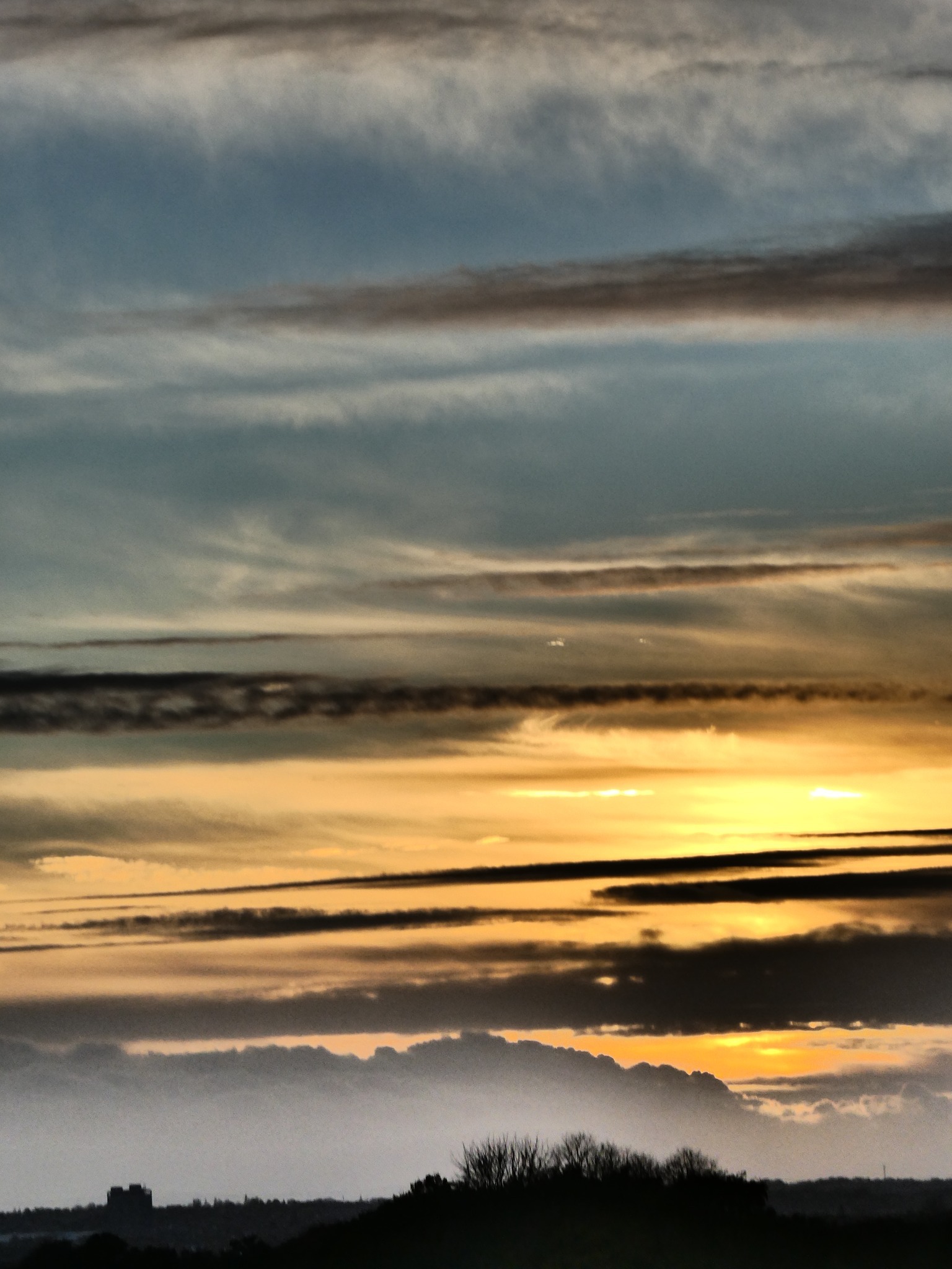 The night skies in St Helens by Sue Atherton