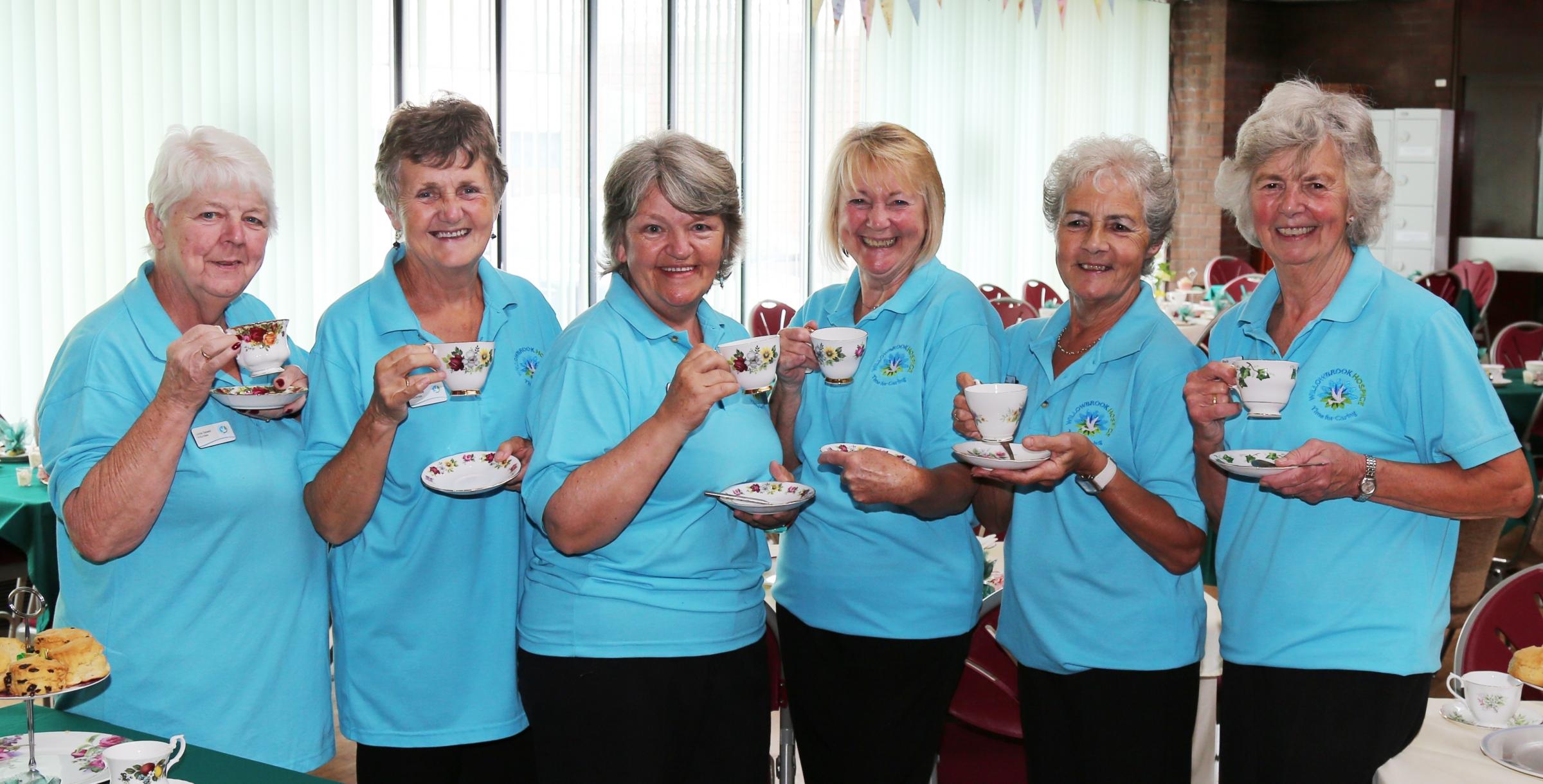 Non Stoppers (from left) Linda Sewell, Gwen McCabe, Joyce Roberts, Barbara McClough, Rita Canning and Sheila Jones