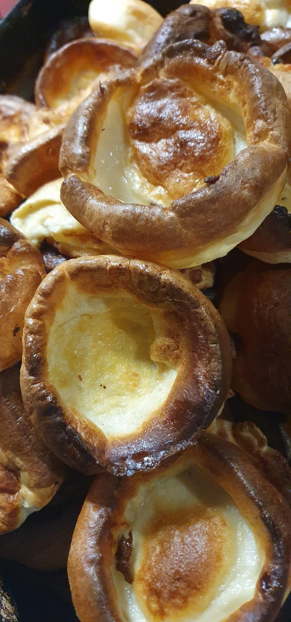 Homemade Yorkshire puddings