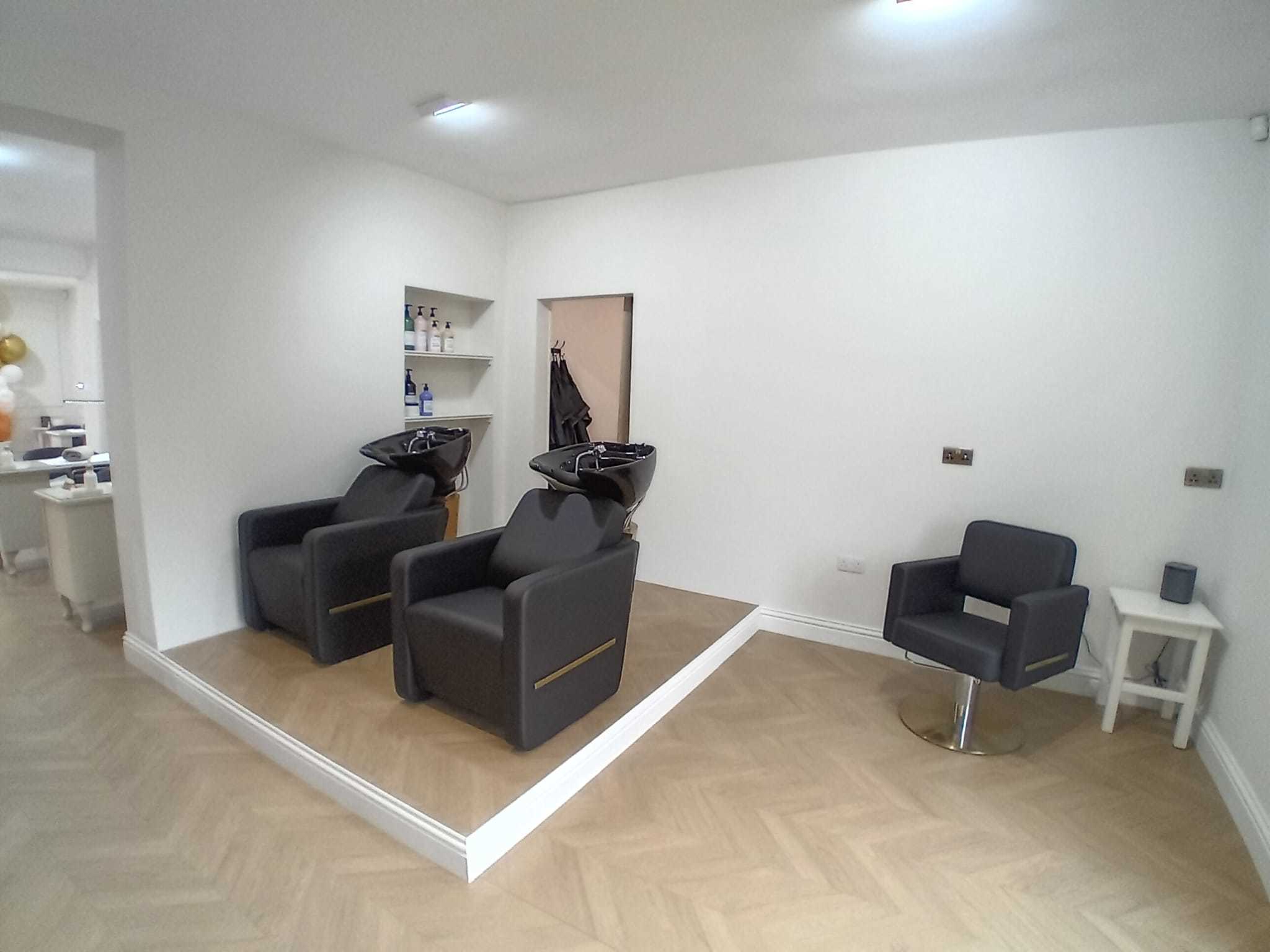 Inside the new salon