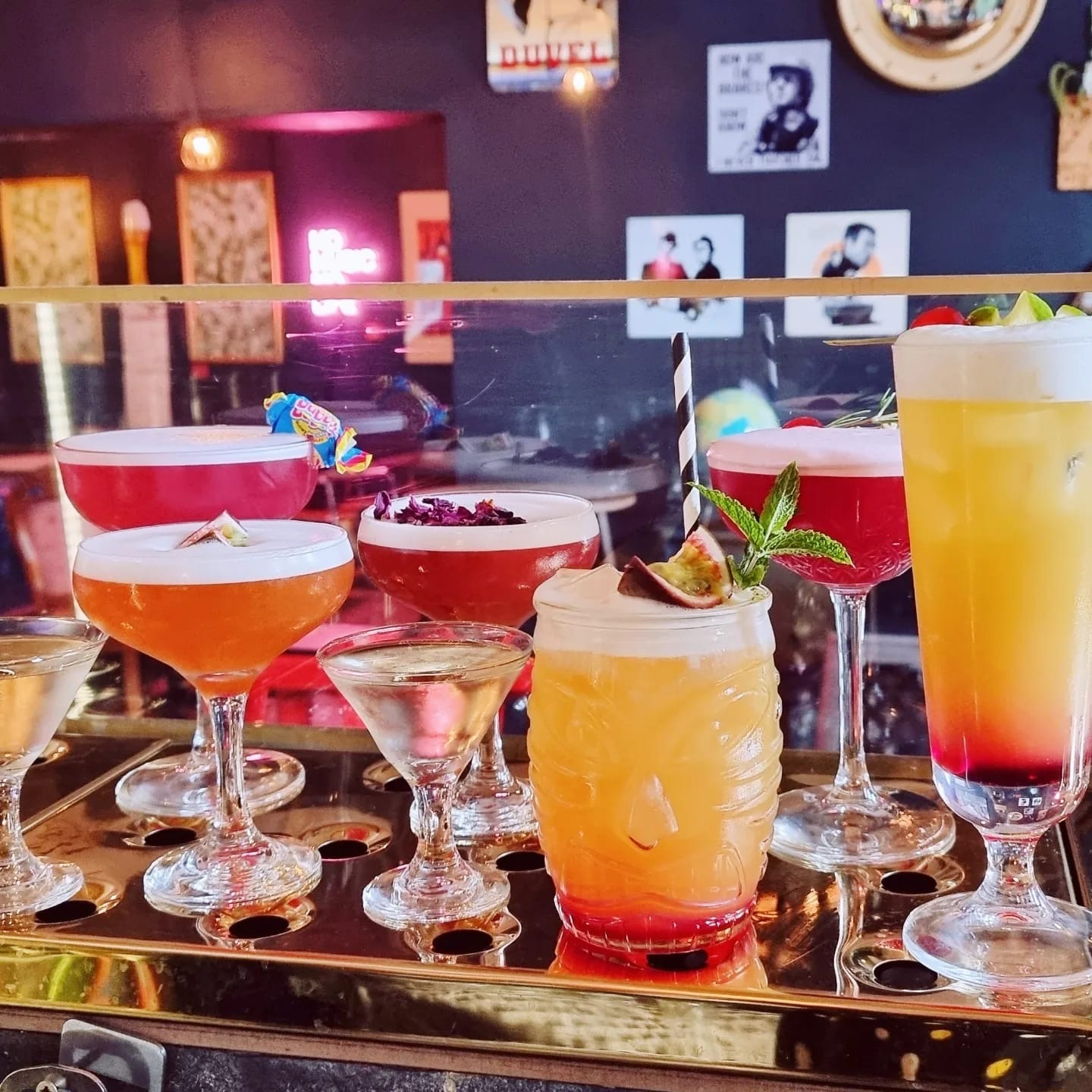 There are more than 40 cocktails on the menu at CInema Bar