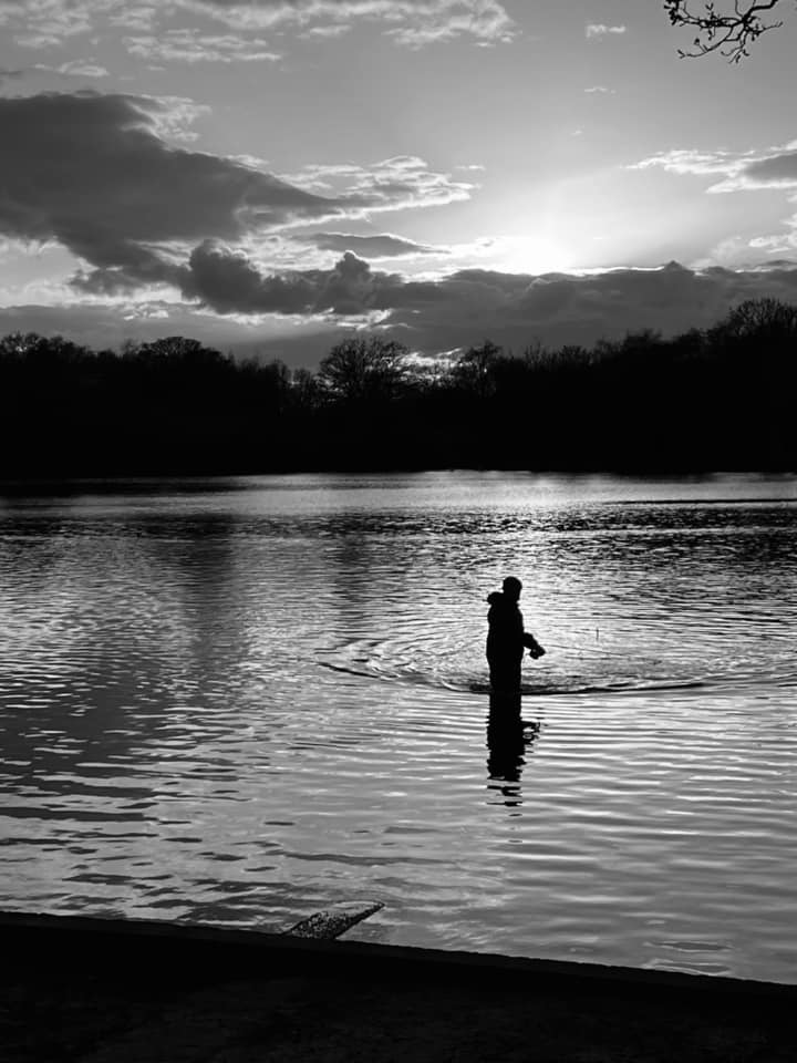 Fishing in Taylor Park by Rosie Anslow