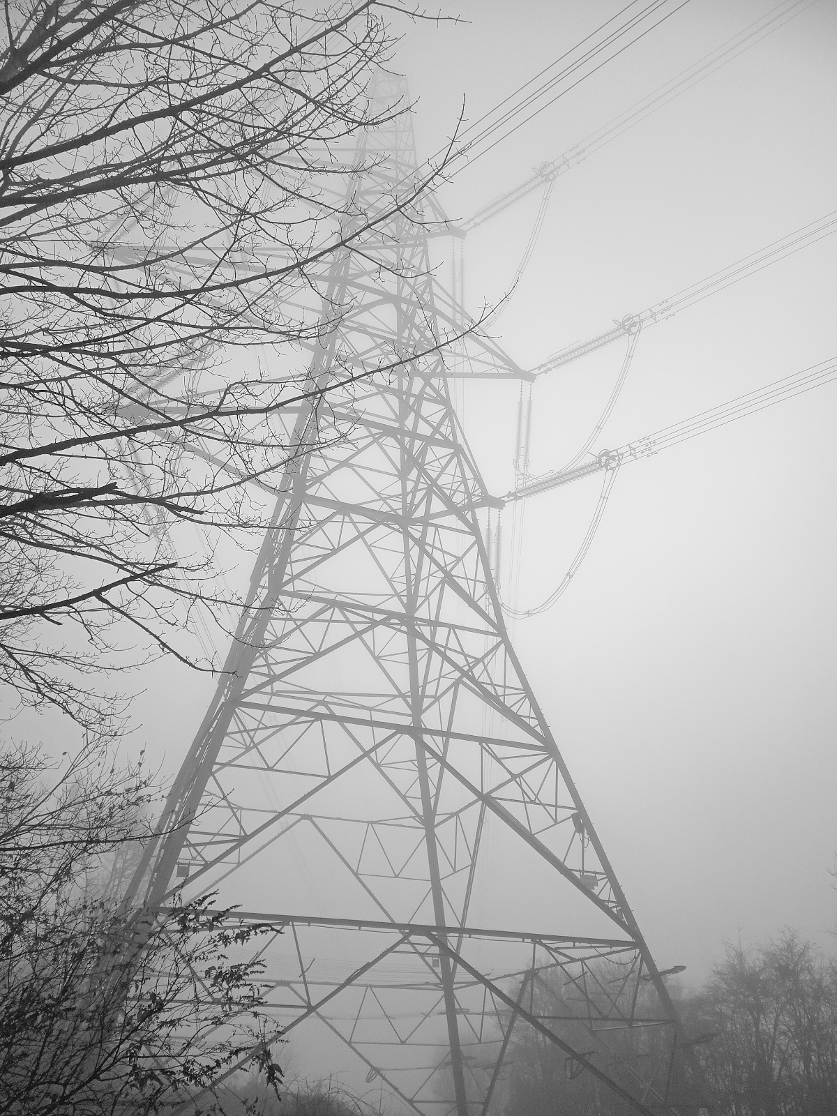 Misty morning in Rainhill by Joram van Hartingsveldt