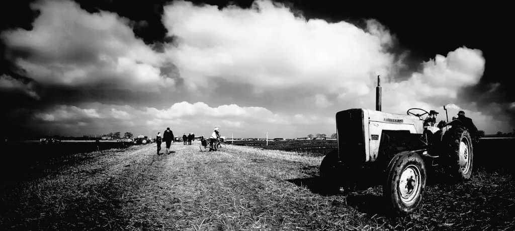 Ploughing in Eccleston by Ian Greenall