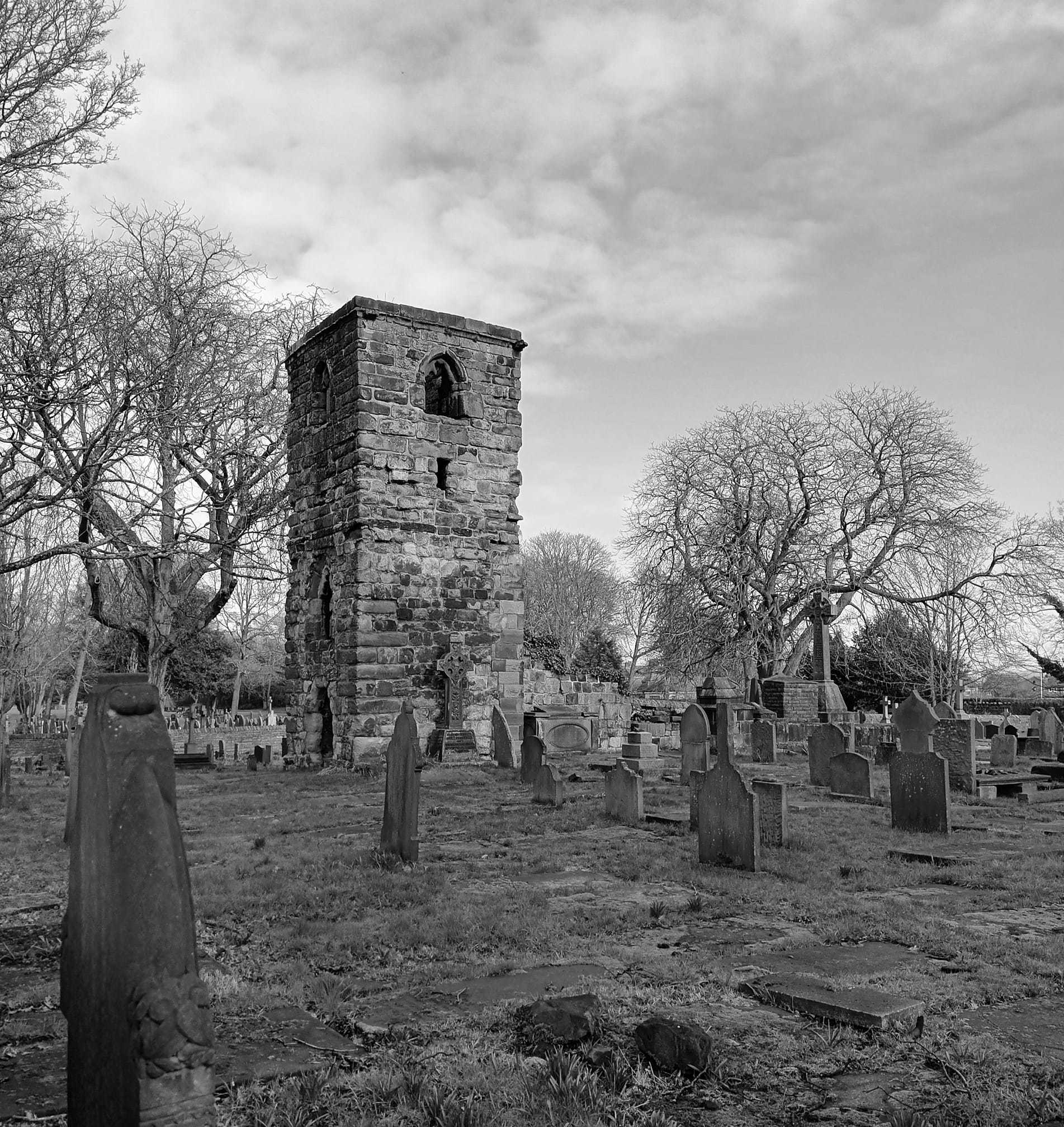 Windleshaw Abbey at St Helens Cemetery by Suzie Remadems