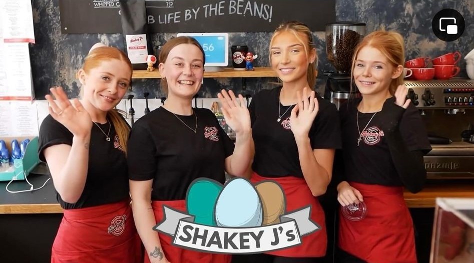 The talented team at Shakey Js