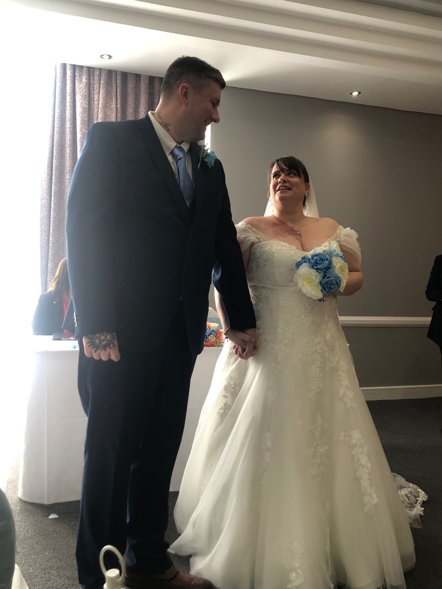 Colin and Clare tied the knot at Mercure Hotel St Helens