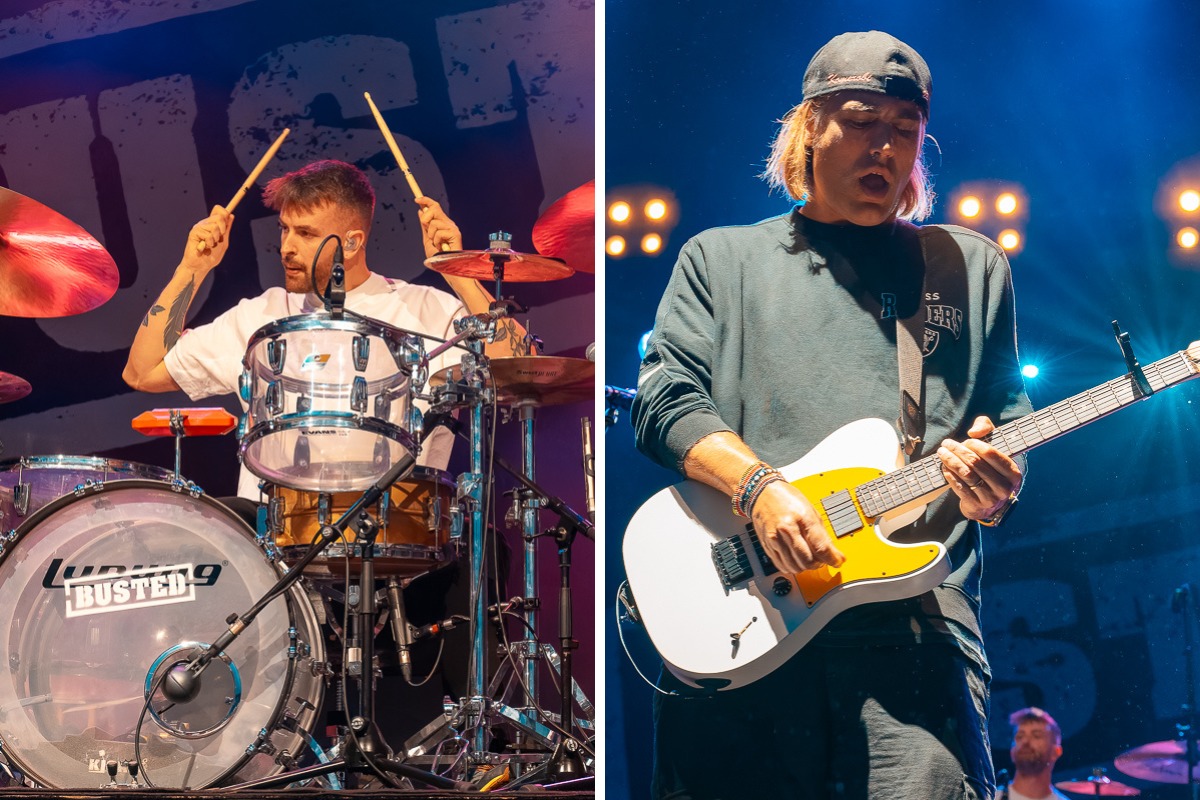 Busted performing at Haydock Park racecourse. Picture: Mark Ellis