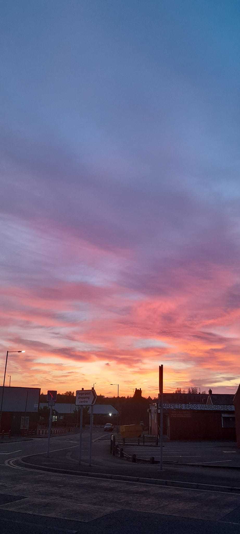 Sunset over Fingerpost by Neil Connolly