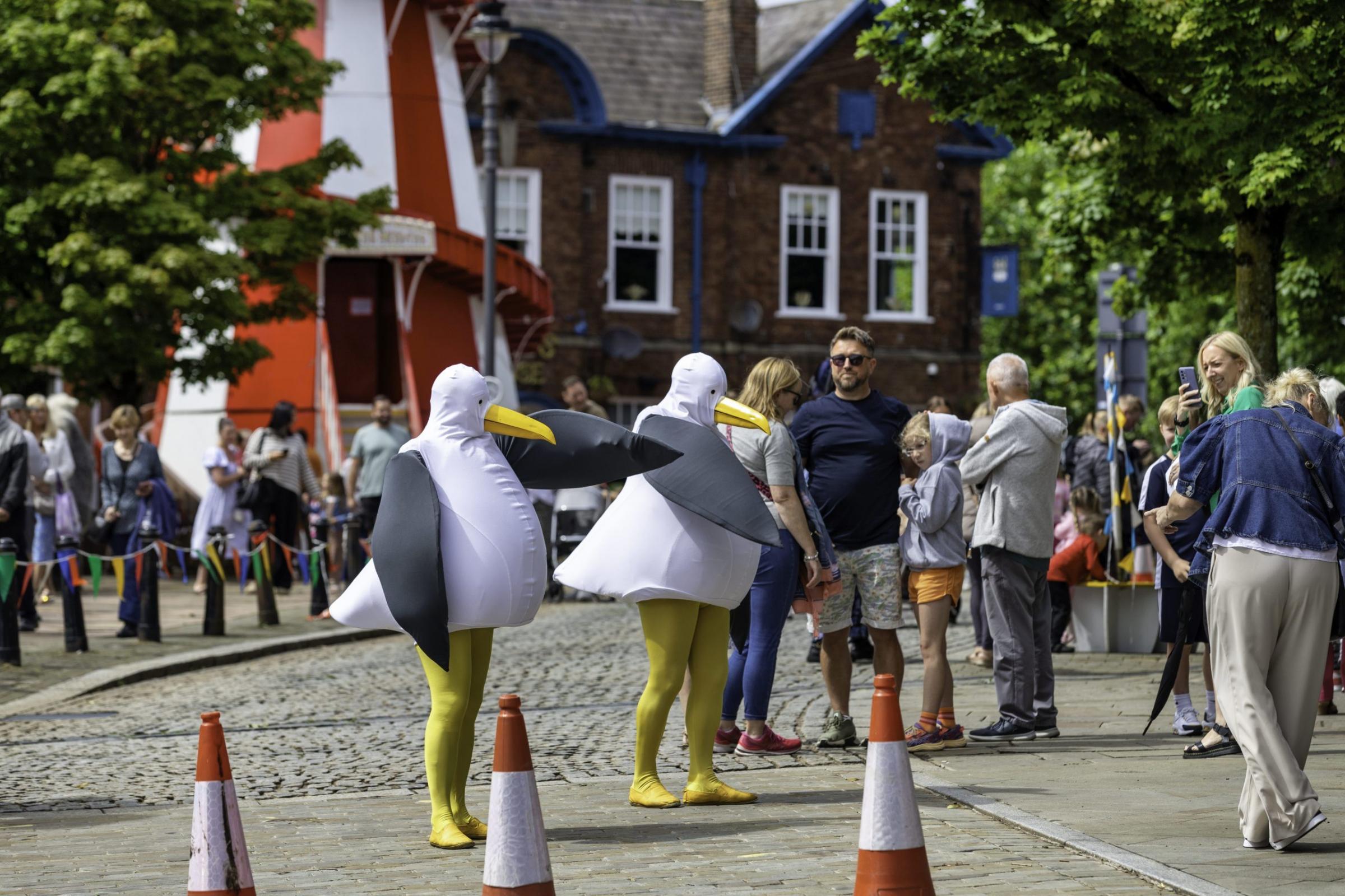 The Serious Nonsense festival was held in Prescot on Saturday