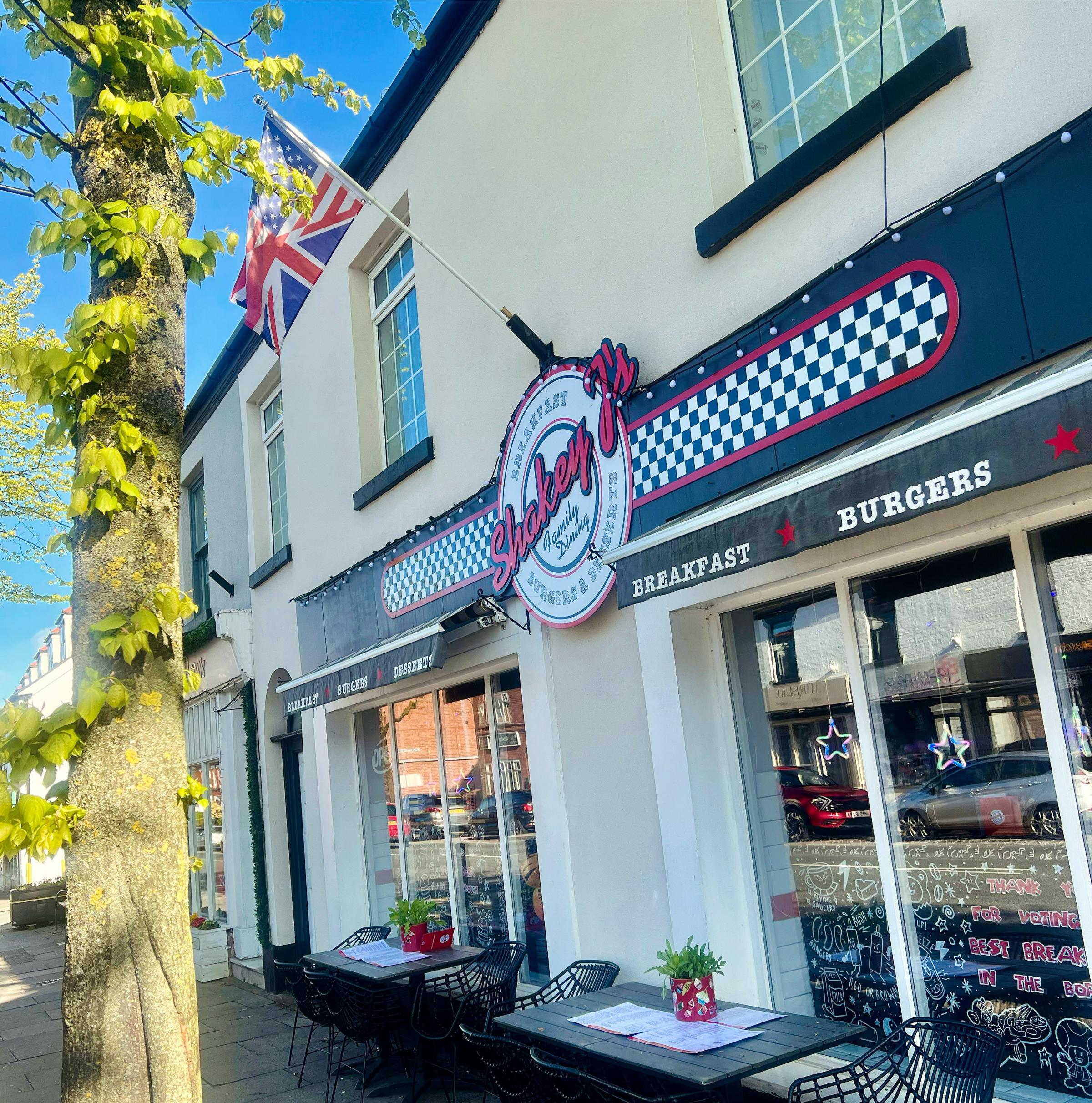 Shakey Js is on High Street in Newton-le-Willows