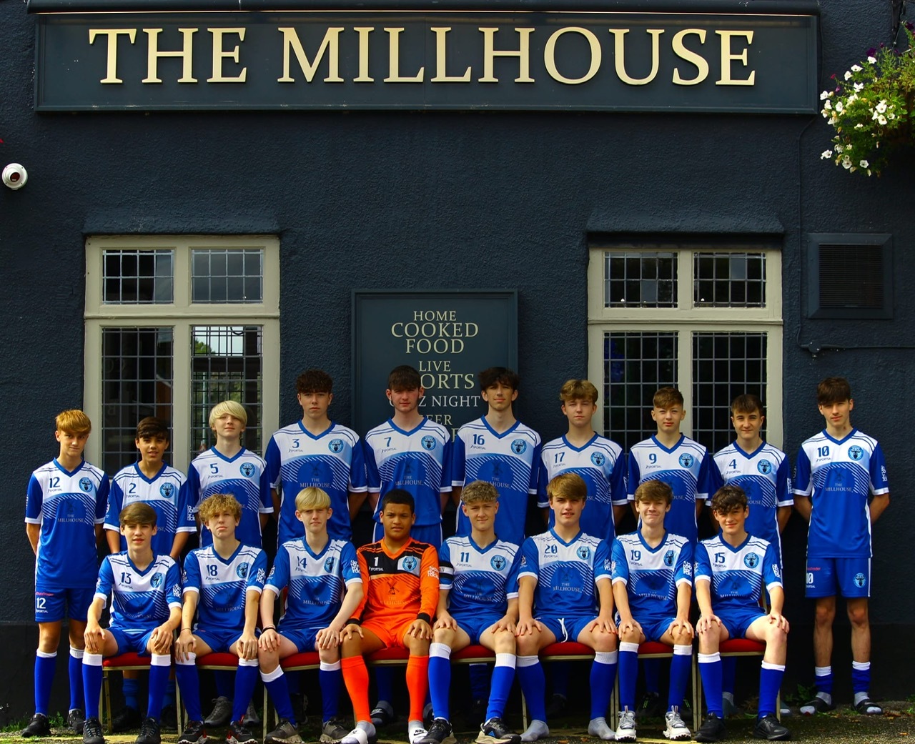 The Millhouse sponsors a local football team