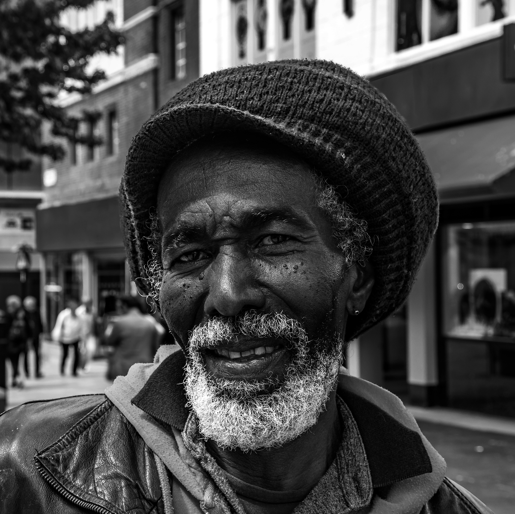 A street musician by Malcolm Shucksmith