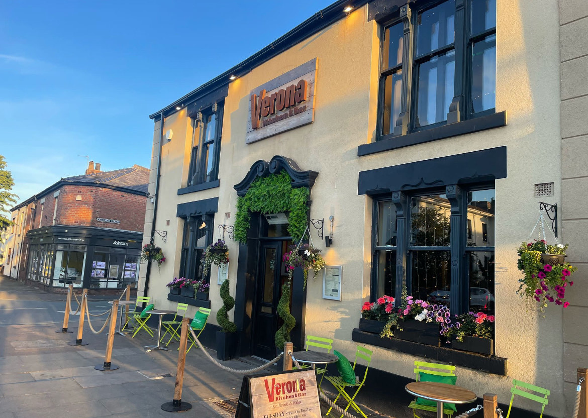 Verona Kitchen & Bar opened on High Street in Newton-le-Willows in November 2017