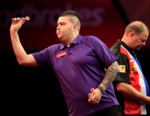 Michael Smith eliminated by van Barneveld in World Darts Championship opener