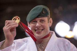 It's a fantastic feeling, Royal Marine Chris Sherrington takes gold in Glasgow