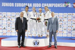 Gold for Lucy Renshall, bronze for Bekky Livesey at the Junior European Judo Championships