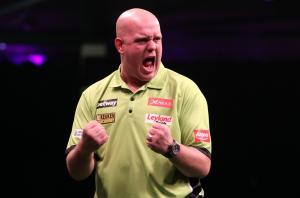 Michael Smith picks wrong night to meet record-breaking Michael van Gerwen