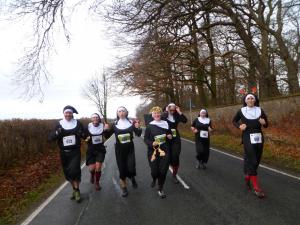 St Helens Striders compete in Yule Yomp