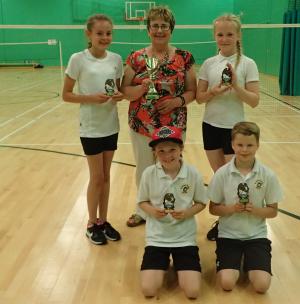 St Aidans win badminton tournament