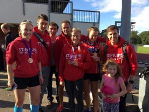 St Helens Striders in the medals after a busy weekend