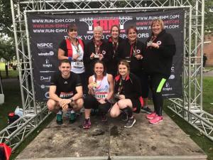 St Helens Sutton athletes enjoy English Half Marathon experience