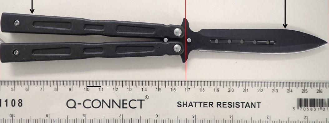 Revealed The Butterfly Knife Used To Inflict Fatal Wound On Danny Fox St Helens Star