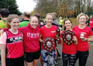 Awards for the Striders ladies