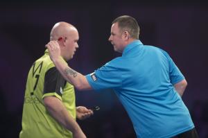 Alan Tabern knocked out by Michael van Gerwen